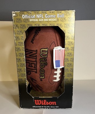 Official Wilson Authentic NFL Game Ball Football Paul Tagliabue 05 Pro New
