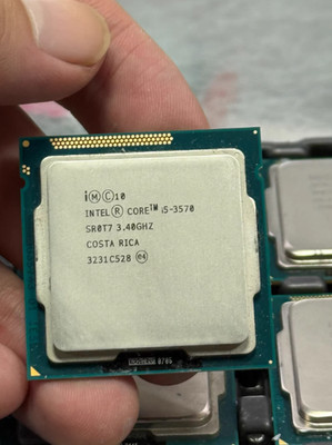 Intel Core i5-3570 3.40GHz 4-tore 4-thread 6MB LGA-1155 77W CPU 处理器-