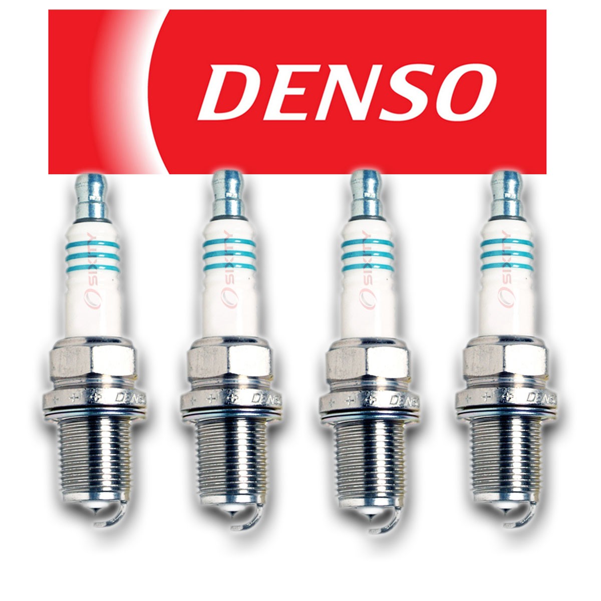 Genuine Denso IRIDIUM POWER IK20 Spark Plugs 4-PCS 5304 Turbo