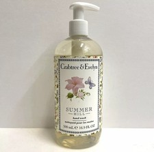 Crabtree Evelyn SUMMER HILL Hand Wash 16.9 oz NEW w/PUMP Soap