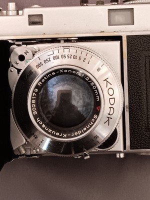 KODAK RETINA IIa   35mm CAMERA    very nice condition  GERMANY