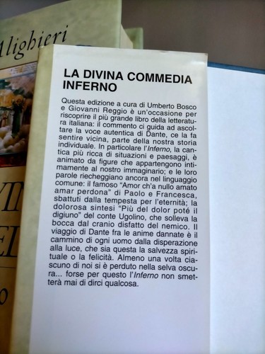 Dante Alghieri LA DIVINA COMMEDIA con pagine critiche di U. Bosco G. Reggio 1988 - Foto 4 di 5