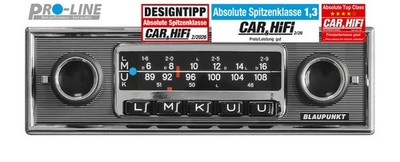 For BMW 1600-2 1602 1802 Blaupunkt Classic Car Radio Becker Design DAB+ USB BT