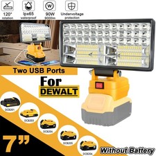 Led Work Light For Dewalt 20v Battery90w Flood Light Torch For Workshopcamping