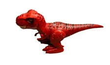 Zuru Robo Alive Attacking T-Rex dinosaur toy red and black sound and movement