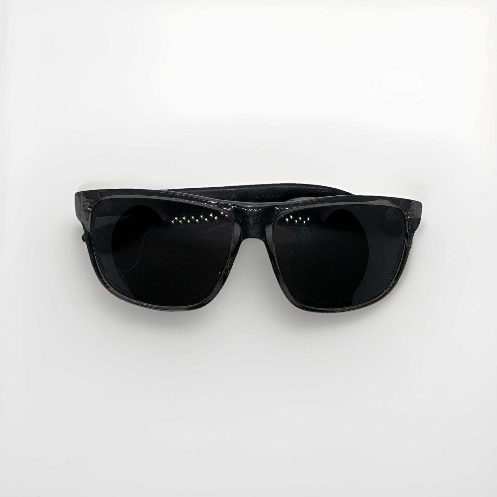 Gucci GG0010S 004 Rectangular Sunglasses Smoke Gr… - image 9