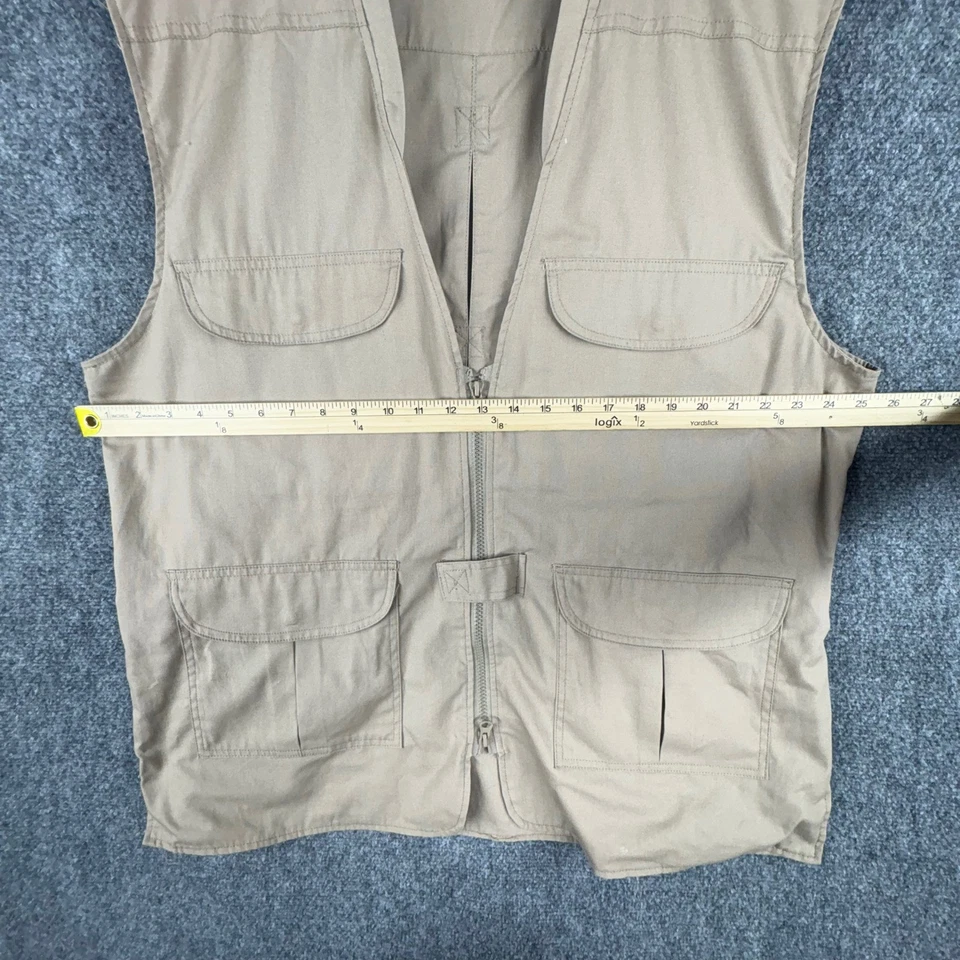 Rothco Combat Tested Since 1953 Workwear Utility Vest Khaki Tan Large L - Image 4 of 4