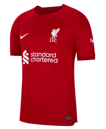Camiseta de fútbol para hombre Nike Liverpool FC 2022/23 Stadium Home Dri-FIT talla PEQUEÑA - Imagen 1 de 6