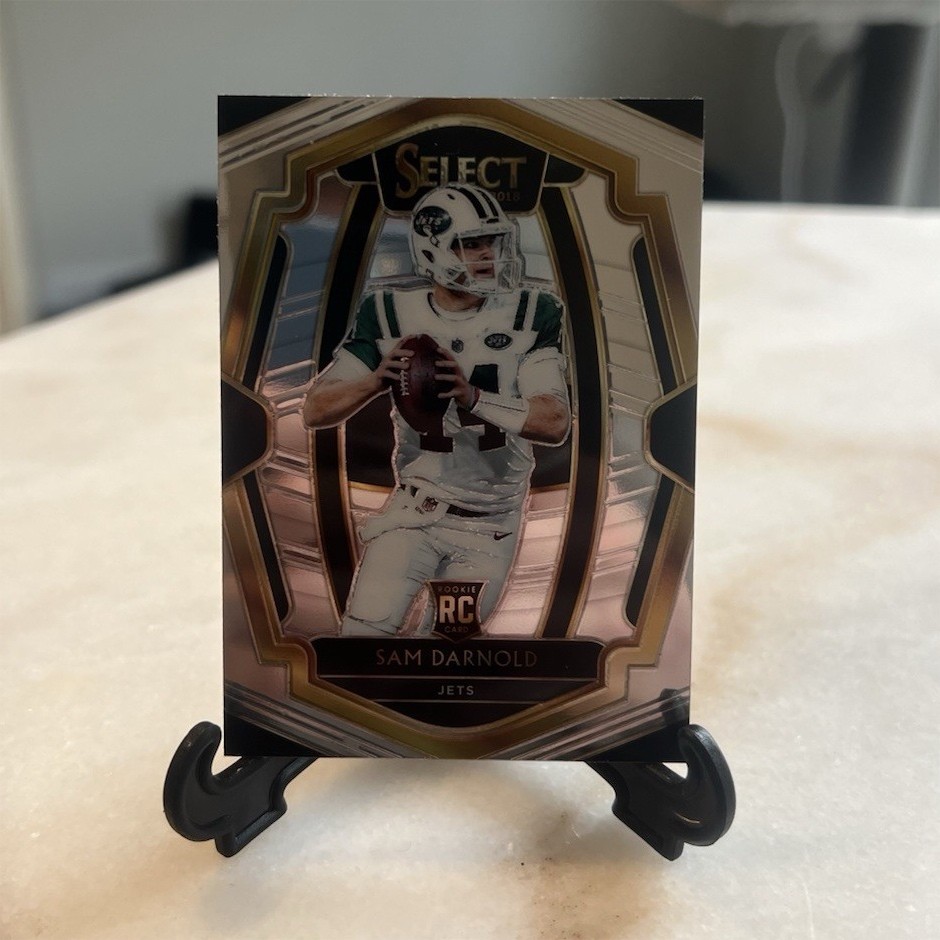 2018 Panini Select Premier Level Sam Darnold #107 Rookie New York Jets