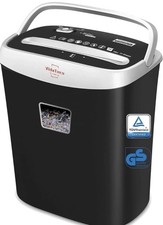Commercial Paper Shredder Industrial 10 Sheet Cross Cut Heavy Duty Home Office