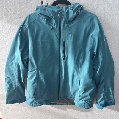 OROS Jacket Women s XXL Teal Endeavor SolarCore Insulated Hooded Ski RTL $338