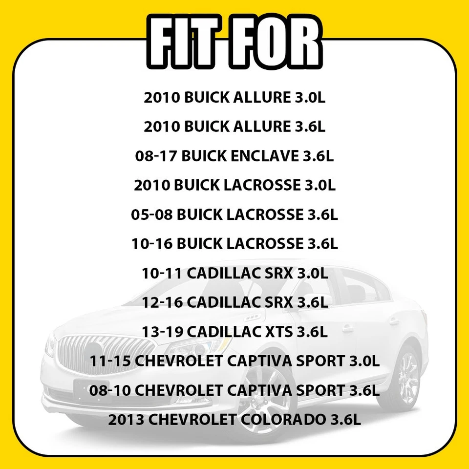 Conjunto de carcasa de termostato para GMC Acadia 2007-16 3,6 L 2010-17 terreno 3,6 L B Foto 4 de 4