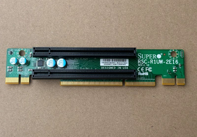 RSC-R1UW-2E16 Supermicro 1U Server PCI-E X16 Riser Card