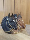Vintage Ucago Japan 2 Horse Wall Pocket Japan — photo 3