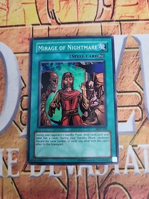 Mirage of Nightmare PGD-036 Super Rare (Spell Version) NM Yugioh 