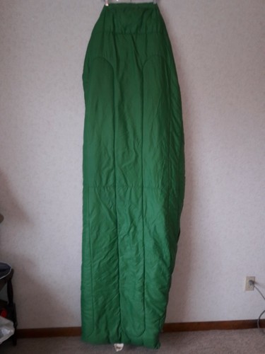 Vintage SLUMBERJACK mummy SLEEPING BAG Polyfill size 84x32" modular stuff sack - Picture 9 of 12