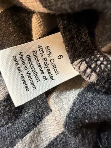 Mixed Brand Boys Navy Blue Long Sleeve Pullover Cardigan Sweater Size 6 Lot Of 2 - Picture 5 of 5