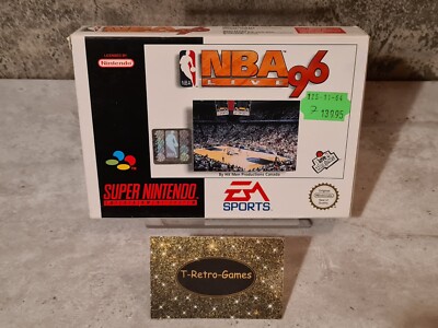 SNES Super Nintendo NBA Live 96 mit OVP und Anleitung EUR