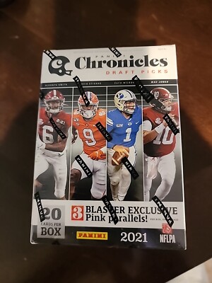 2021 Panini Chronicles Draft Picks Football Blaster Box Brand New Sealed