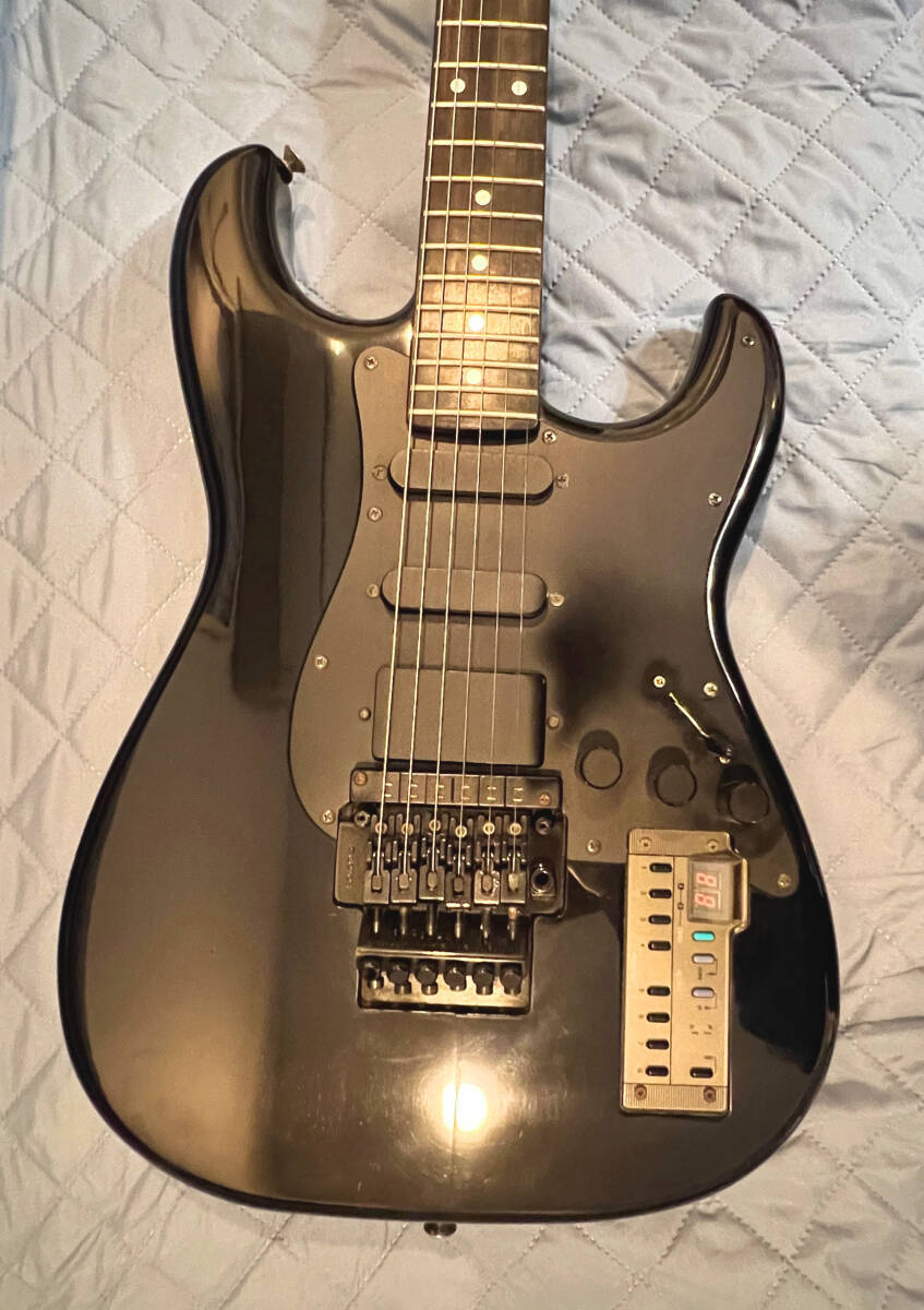 Electric Guitar Casio PG-380 Synthesizer Black Please Read