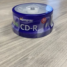 Memorex CD-R 52x 700MB 80 min Recordable Discs Music Data Sealed 30 pack NEW