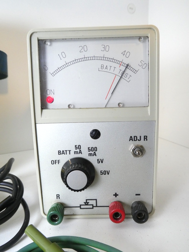 British Telecom Engineers Volt Amp Meter 4A GMS 901 Leather Pouch Wires 1991 - Picture 2 of 20