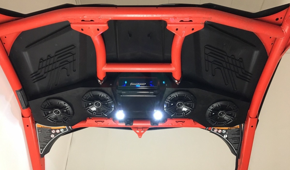 UTV Stereo Lautsprecher-Pods & Armaturenbrett-Set Für Can-Am Maverick X3 – Für 6,5 Zoll Lautsprecher