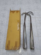HONDA CD200T- CD200 BENLY-CM200-CD185-CM185T TWIN EXHAUST MUFFLER L-R NEW 1 PAIR