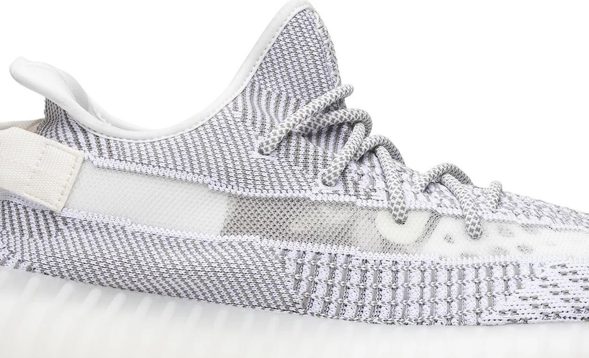 Size 6.5- Adidas Men's Yeezy Boost 350 V2 Shoes, Static/Static