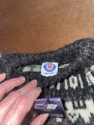 Icewear Iceland Sweater Elmar 122-128 Norwegian Wool Blend - Picture 4 of 5