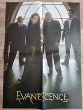Poster: EVANESCENCE from 2006 - 16 x 22 in. (40 x 55 cm) - MINT CONDITION!