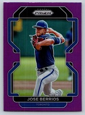 2022 Panini Prizm #262 Jose Berrios Purple Prizm