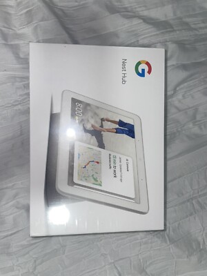 Google Nest Hub with Built-In Google Assistant, Chalk (GA00516-US