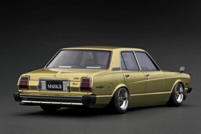ミニカー IG3430 1/18 Toyota MarkII Sedan Grande ignition model 1/18 Toyota MarkII Sedan Grande (MX41) IG3430 Gold