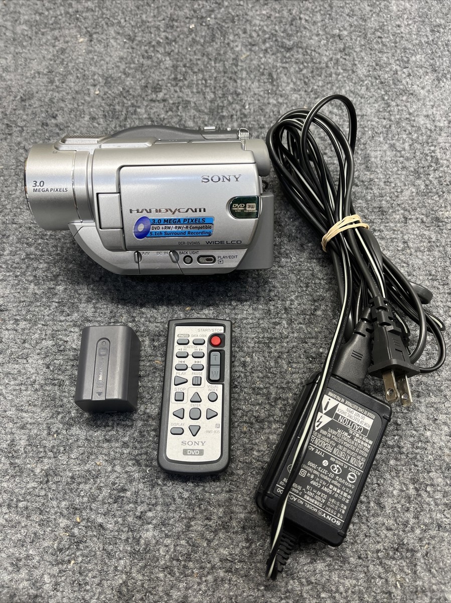 SONY DCR-DVD405 ビデオカメラ ナイトショット機能