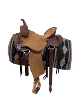 1-1262 16 inch New HR Saddlery Western Staci James Saddle