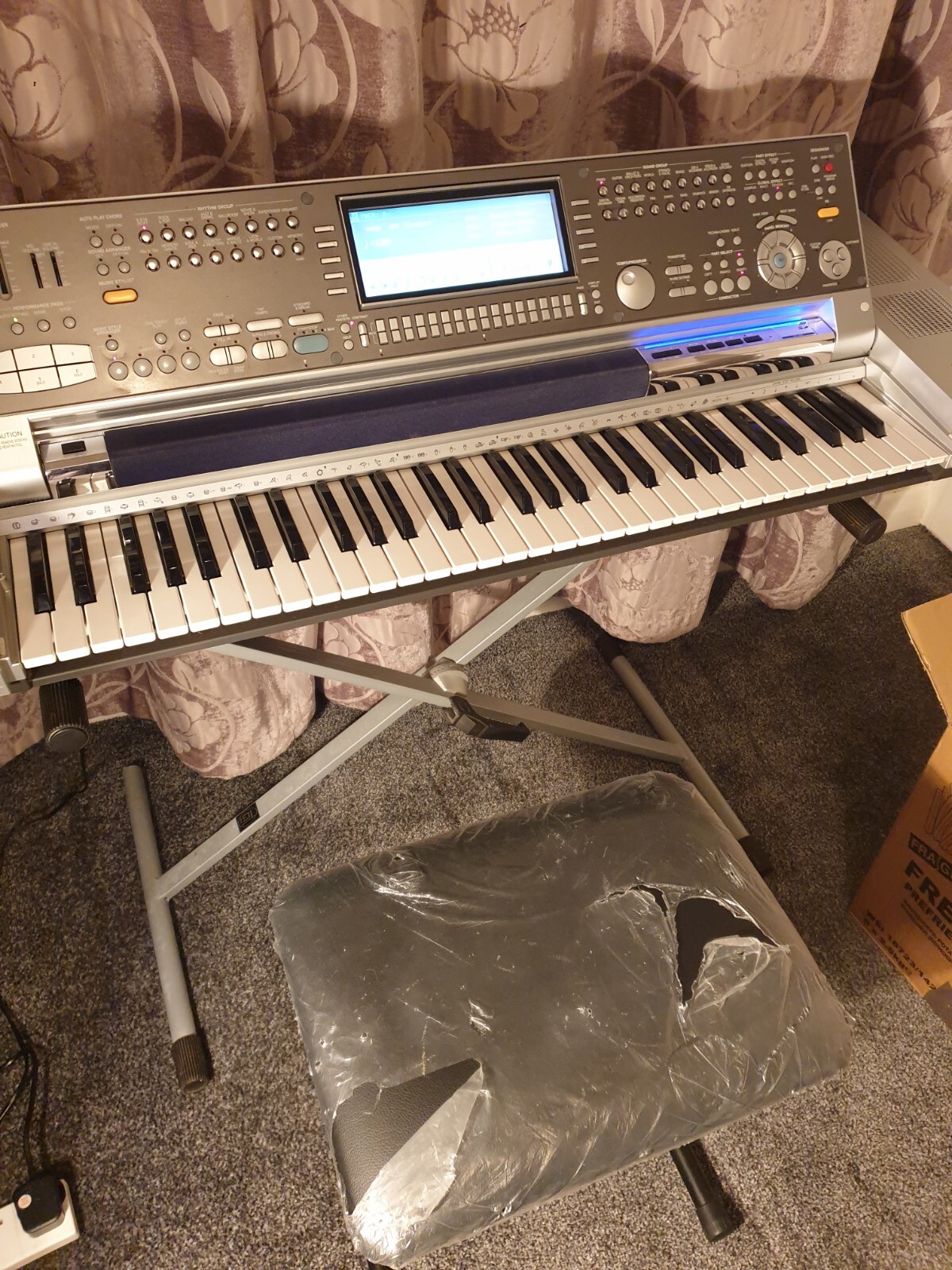 Technics KN7000 Arranger/Sequencer Complete Workstation Keyboard eBay