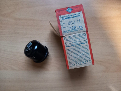 Telefunken UCH11 (Triode-Hexode) RÖHRE LAMPE TSF NOS