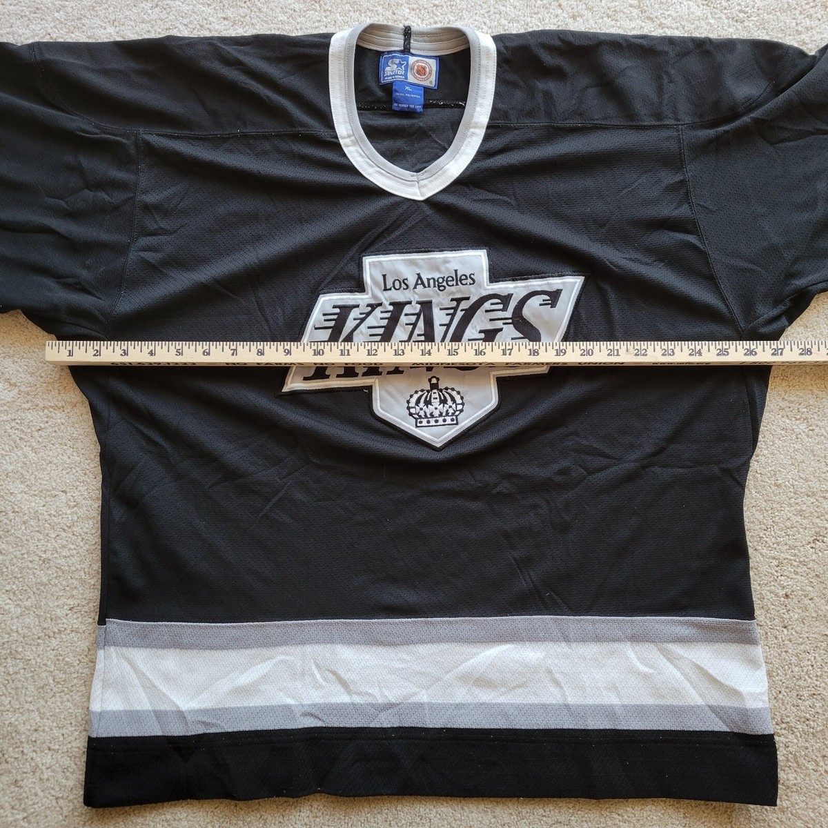 Vintage 90s Starter Los Angeles LA Kings Hockey Jersey Black Vintage 90s Starter Los Angeles LA Kings Hockey Jersey Black