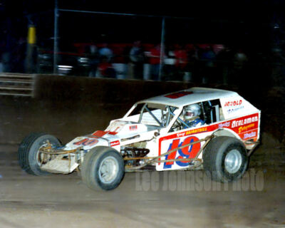 1984 Ken Brightbill 4x6 print Dirt Modified Racing - Free Shipping
