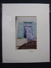 M. Marv Prades, France Print Matted Unframed