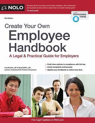Create Your Own Employee Handbook: A Legal & Practical Guide for Employers