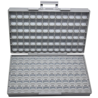 BOX-ALL-144 tiny components surface mount parts Organizer Storage lids