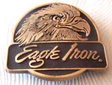 Harley Davidson Motorcycle Biker Eagle Iron Parts 80s NOS Vintage Belt Buckle