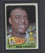 1965 Topps #224 Bob Chance (Senators)  Vg-Ex   (Flat Rate Ship)