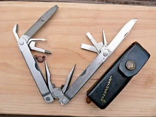 Leatherman No. 9680 Multi Tool with Leather Sheath Made in USA