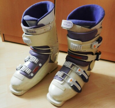 Raichle CX 5,7Skistiefel Skischuhe Gr.37,38 286 mm weiß lila