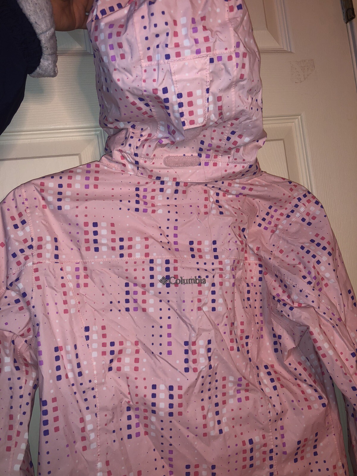 Womens Columbia Sportswear Pink Rain Jacket Gem