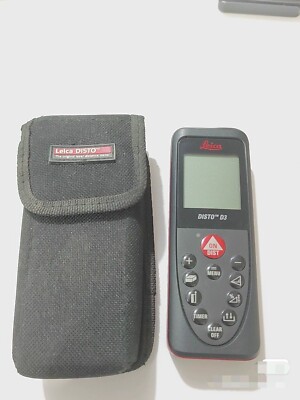 Leica DISTO D3 Laser Distance Meter Used