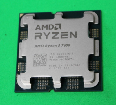AMD Ryzen 5 7600 Processor CPU 3.8 GHz 6 Cores, LGA 1718/Socket